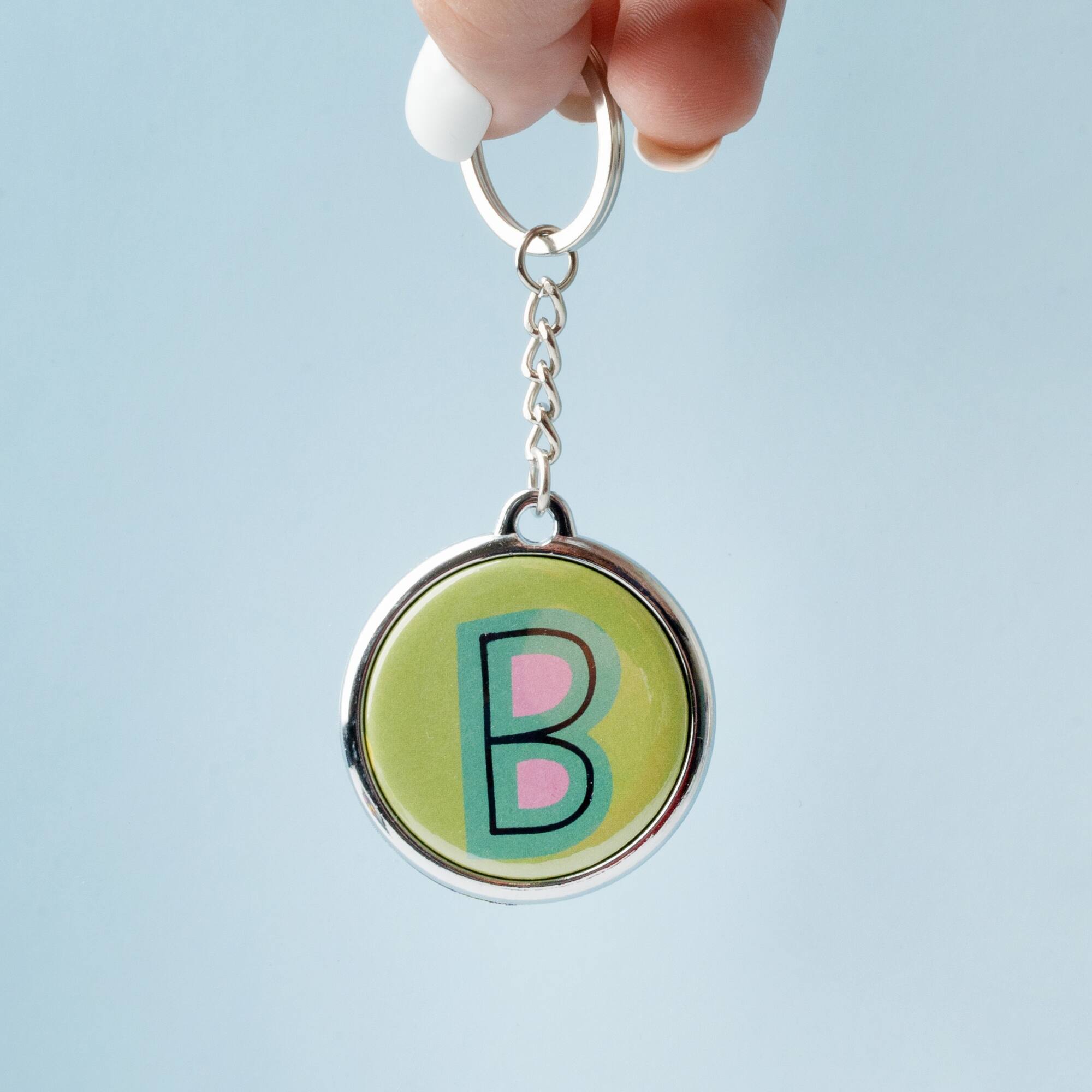 We R Memory Keepers® Button Press™ Keychain Kit, 10ct.